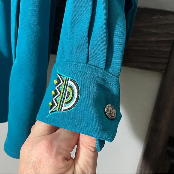 Vintage Bob Mackie Artsy Embroidered Floral Jacket/Blazer Full Zip Women’s 2x - Picture 5 of 13
